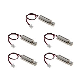 eMagTech KPD7C-0716 Coreless Vibration Motor 217 mm x 7 mm 3 V 7500 rpm Strong Vibration Micro for Smart Bracelet Toy Pack of 5