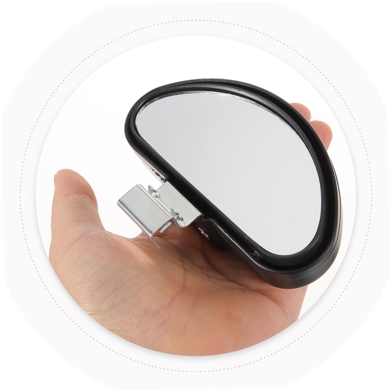 iplusmile 2pcs Car Mirrors Auxiliary Wide Angle Side Rearview Mirrors