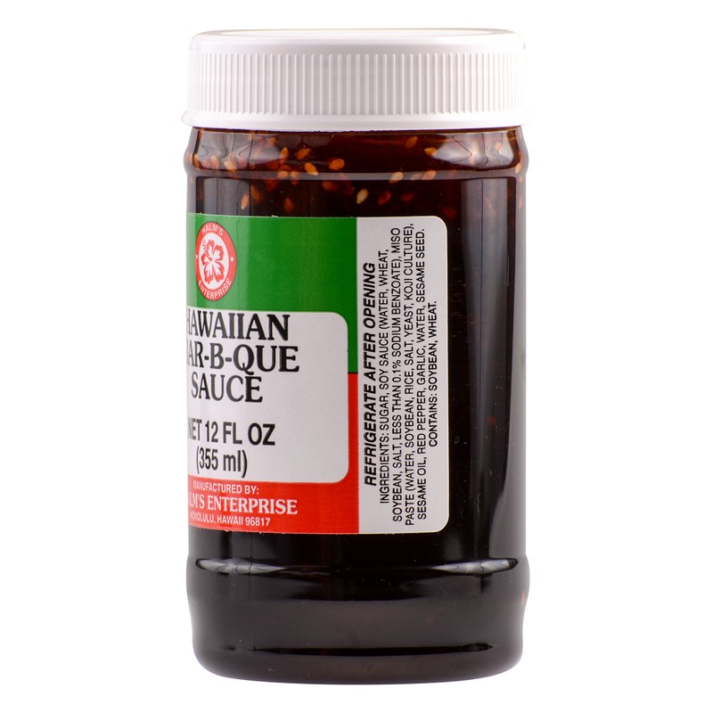 Halm's Hawaiian Barbeque Sauce 12 Ounce