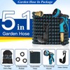 50FT/100FT Expandable Garden Water Hose with 10 Function Nozzle:_BLUE B_50FT