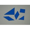 Betzold 86250 Magnetischer Tangram, 3 Stück, 20 cm