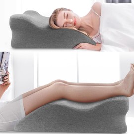 TUZAWERK Leg Elevation Pillow Wedge Pillow for Sleeping Comfortable Leg Cushions Improve Blood Circulation Suitable for Muscle Relaxation and Relief from Swelling During Pregnancy