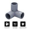 Generic 10PCS PVC Plastic Tee Fittings 25mm 3 Way Pipe