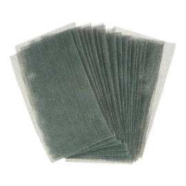 sourcing map 20pcs 600 Grits Mesh Sanding Screen Sheets 2-3/4" x 5" Wet or Dry Sandpaper Dust Free Abrasive Pads for Car Wood Drywall Metal Polishing & Grinding
