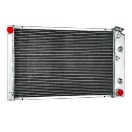 GTGMOTO 3 Rows Aluminum Radiator for Chevy 70-81 Camaro/ 78-87 Monte Carlo G-Body USARadiator Processing: Aluminum Brazed