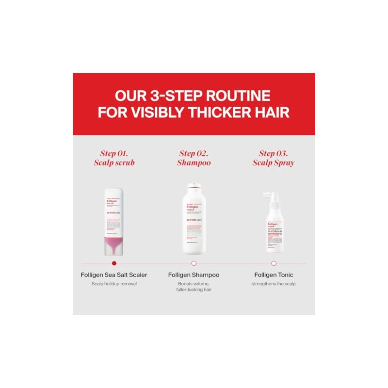Dr.FORHAIR Folligen Shampoo 16.9fl.oz/500ml