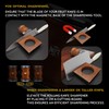 Knife Roller Sharpener Linen Kit with Diamond Discs, Multi Angle
