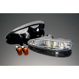 Circuit Sports Clear Front Turn Signal Lights Set for 91-94 180SX S13