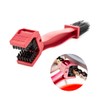 LST Chain Cleaning Motorbike Bike Brush Set Red Blue Sprocket