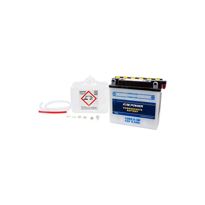 Fire Power Conventional Battery With Acid Pack - YAM RZ350L