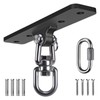 SELEWARE Punching Bag Hanger, 360° Swivel Heavy Bag Ceiling Mount