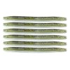 6Pcs Durable Soft Plastic Earthworm Lures Two-Tone Noodle Worms Baits