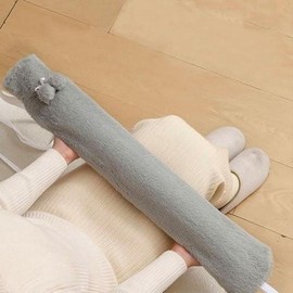 Large-capacity compress pack, warmth, long cotton cloth, thermal water bag, various Long thermal water bag (gray 1 liter) 2ea