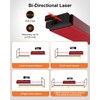 WELLRAY Dual Laser Measuring Tool Aluminum Shell Bi-Directional 400 Ft-in