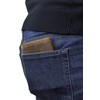 Mens and Ladies Wallet with flap LEAS, Genuine Leather, cognac