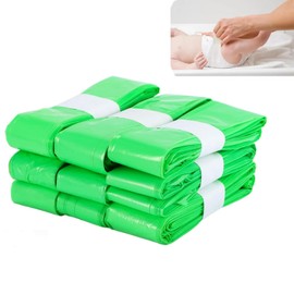 Cat Litter Refills 15 Feet Pack of 10 Litter Genie Compatible Universal Garbage Bag Refills for Shutting Off Odors Cartridge is Not Included