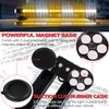 Linkitom 28.5" 54 LED Strobe Light Bar, High Intensity Amber/White