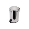 Croydex 3 Litre Chrome Pedal Bin with Soft Close