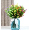 ARTIMATIC Plantas Artificiales 10 Pcs Decoración 33 Cm Con Flores