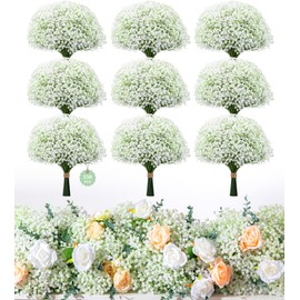 250Pcs Babys Breath Artificial Flowers Bulk-Fake Babys Breath Flowers