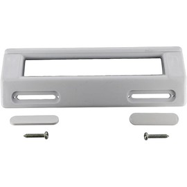 Self Spares Universal Fridge Freezer Door Handle Fixing Holes White Set Includes 2 Caps and 2 Screws from 120mm to 180mm