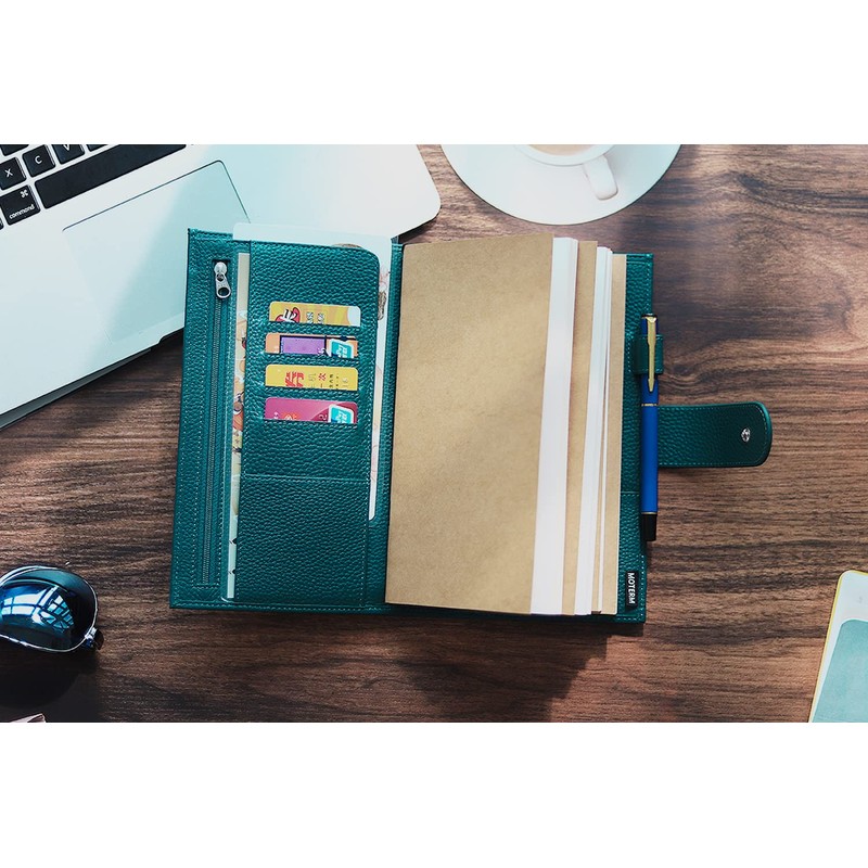 Moterm Companion Traveler's Notebook Cover - Upgraded Design with Back