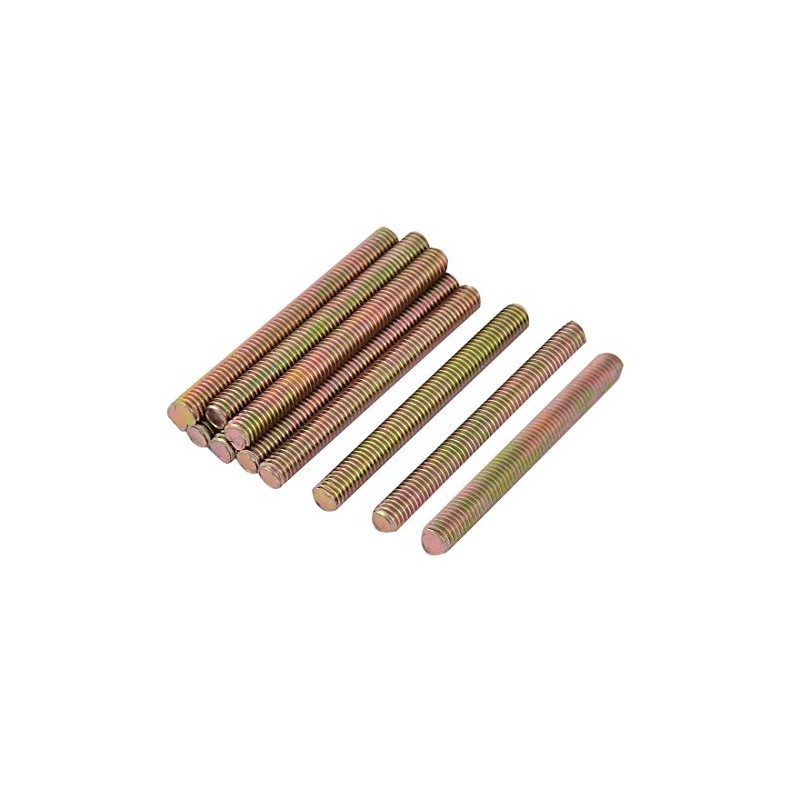 Sourcingmap 1mm Pitch M6 x 60mm Male Threaded Rod Bar
