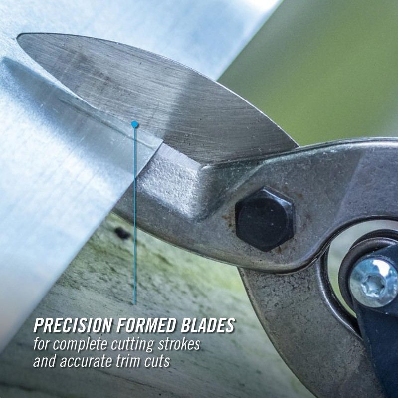 Channellock Aviation Snip 610SS - Utility Straight Cut, CR Steel,