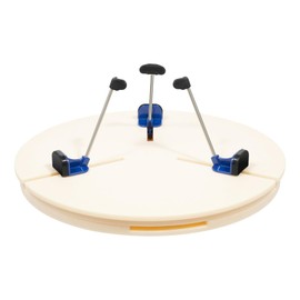 Pottery Machine Turntable Clamp, Adjustable Ceramic Pottery Trimming Spinner Repair Tool, Ceramic Art Repair Tool for Ceramic Beginners and Professionals