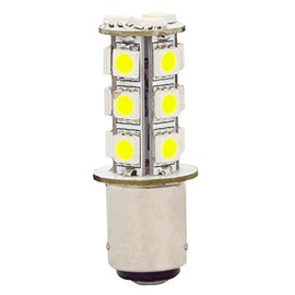 HERO-LED MB-1157-18T-CW Marine/Boat LED Navigation Light Replacement Bulb, 1157, Cool White, DC10-30V, 5-Pack