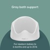 Angelcare Angelcare Baby Bath Support (Gray) | Ideal for Babies