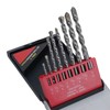 Masonry Twist Drill Bit Set 8pc Metric & Imperial Size