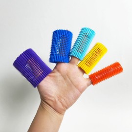 Morris Jet Set Easy Grip Hair Roll 8 Types Bangs Gurf, 31mm Yellow 5ea / 모리스 제트세트 이지그립 헤어롤 8종 앞머리 구르프, 31mm 옐로우 5ea