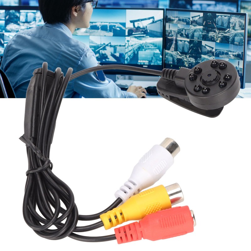 CCTV Security Camera IR 940nm 8 Lights PAL Video Format