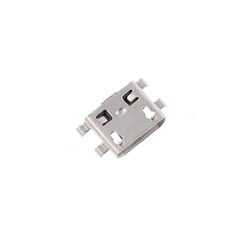 Oiyagai 10 PCS Micro USB Female Socket 180 Degree 5-Pin