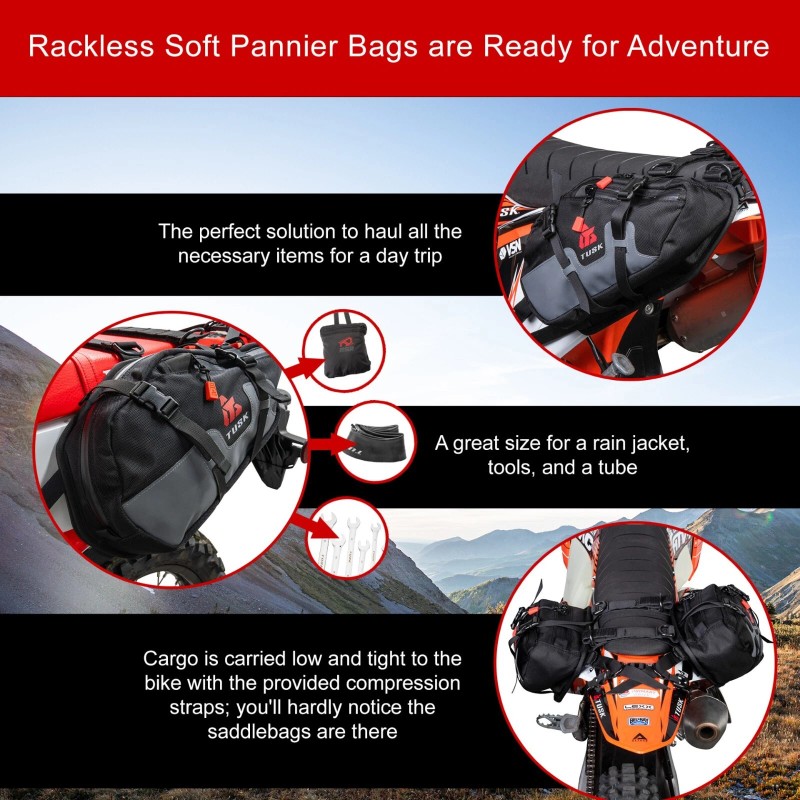 Tusk Traverse Pannier Bags Base System