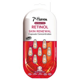 7th Heaven Retinol Capsule Concentrates (7 Day Supply). Rejuvenating Glow Cream (all Skin Types). Daily Face Care Capsules for Skin Renewal. Vegan Retinol Serum for Face - Genuine 7th Heaven Skin Care