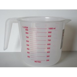 1 Liter / 4 Cup Measuring Cup Plastic