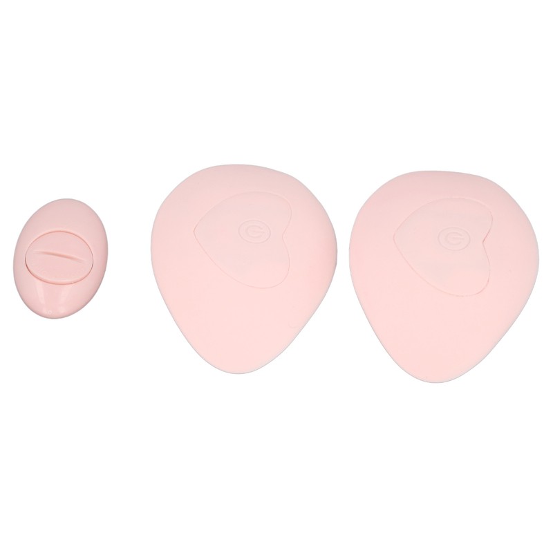 2pcs Wireless Lactation Massager 10 Vibration Levels Rechargeable Portable Remote