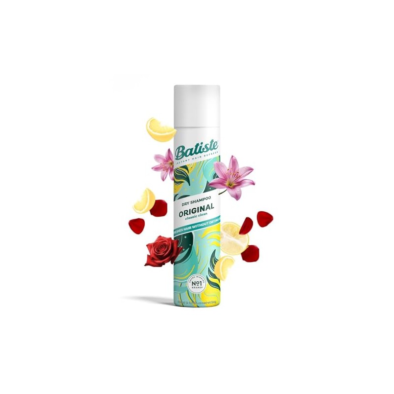 Batiste Shampoo en Seco Original 200 ml. Refresca el Pelo