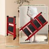 Krightlink Step Ladder, Folding Step Stool with Wide Anti-Slip Pedal,