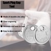 Weewooday 1 Piece Spark Plug Gap Tool Spark Plug Gauge