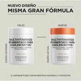 Codeage Suplemento Multivitamínico Diario 60caps