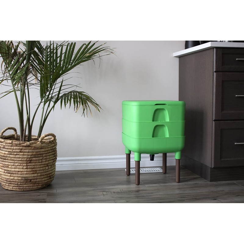 The Essential Living Composter, Worm Composter (Green)