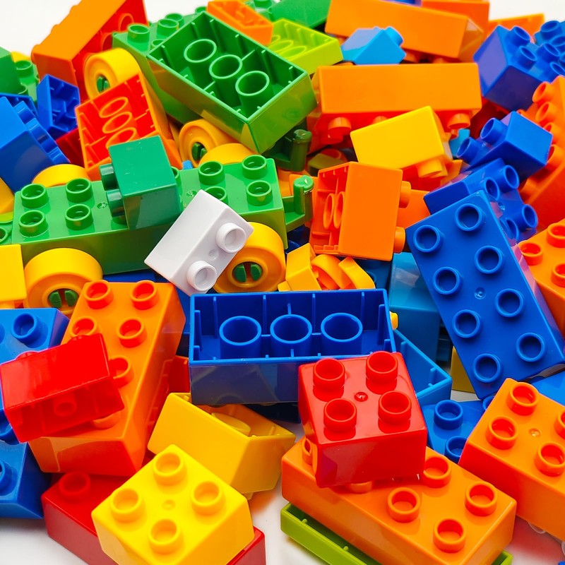 ZHX 155 PCS Classic Creative Building Blocks for Toddlers 3-5,