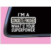 Concrete Superpower TP 991 vinyl 8" decal Sticker ready mix