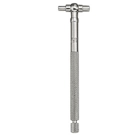 Starrett Telescoping Gage, Self-Centering with Two Arms - Ideal for Determining True Size of Holes, Slots and Recesses - 1/2" - 3/4" Range, 2-3/8" Handle Length - 579B