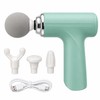 Portable Massage Gun for Full Body Use – 4 Interchangeable