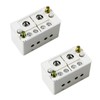 2-in-4-Out Self-Lifting Junction Box | Tool-Free Quick Connect Terminal Block