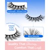 BEYELIAN False Eyelashes 14 Pairs Eye Lashes 8-15mm Strip Lash